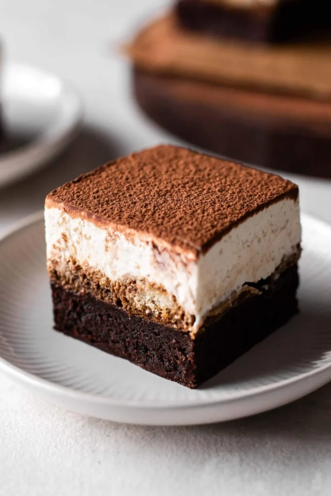 Tiramisu Brownies
