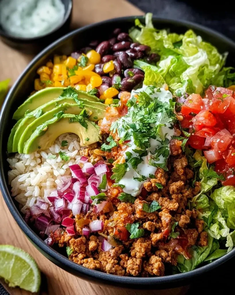 Turkey Taco Bowls