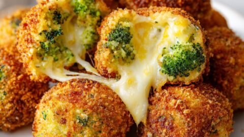 Cheesy and Delicious Crispy Broccoli and Cheese Balls