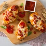 Cheesy Pizza Stuffed Potatoes
