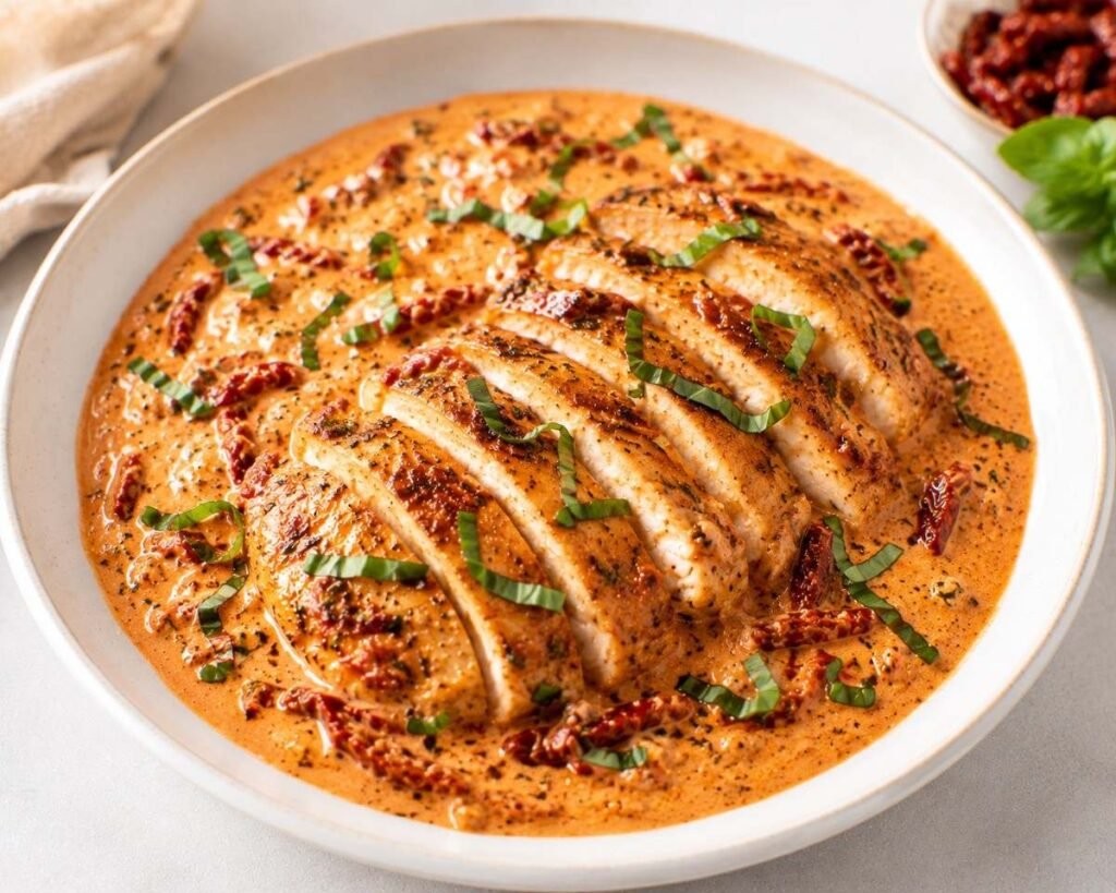 Creamy Red Pesto Chicken