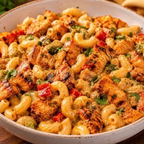 Creamy Chicken Tikka Macaroni
