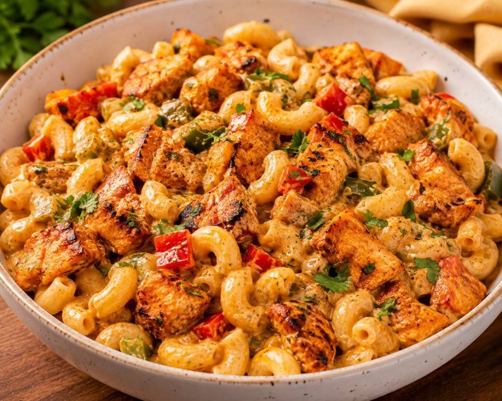 Creamy Chicken Tikka Macaroni
