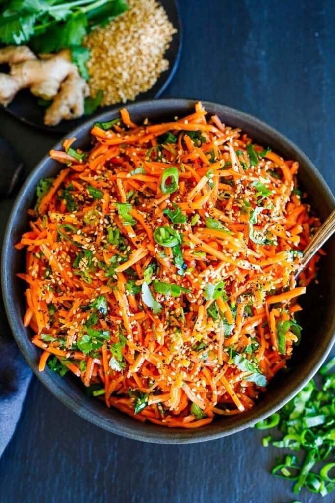 Crispy Carrot Salad