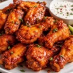 Crispy Wings With A Special Spicy Sauce