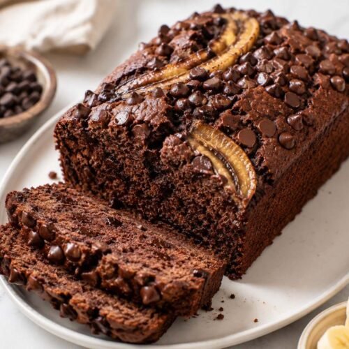 Double Chocolate Banana Bread