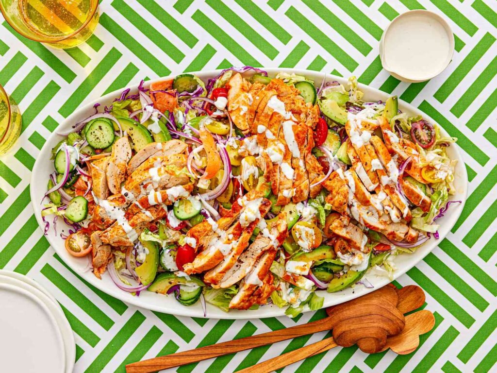 Easy Buffalo Chicken Salad Recipe