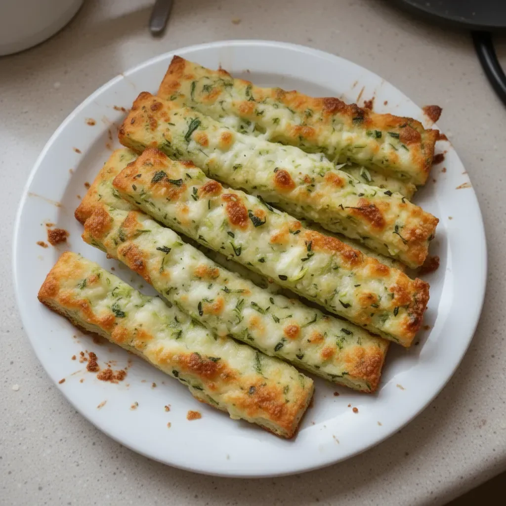 Easy Cheesy Garlic Breadsticks – Soft and Cheesy