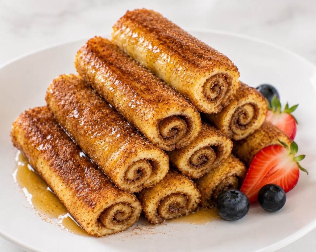 Easy Cinnamon French Toast Rolls