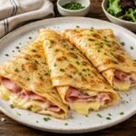Easy Ham and Cheese Crepes