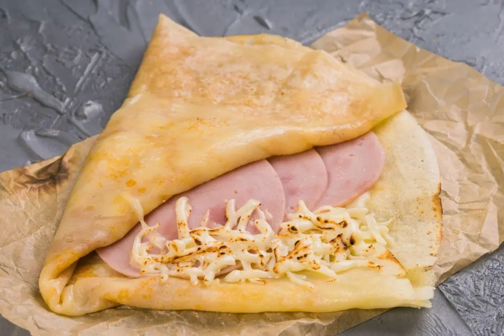 Easy Ham and Cheese Crepes