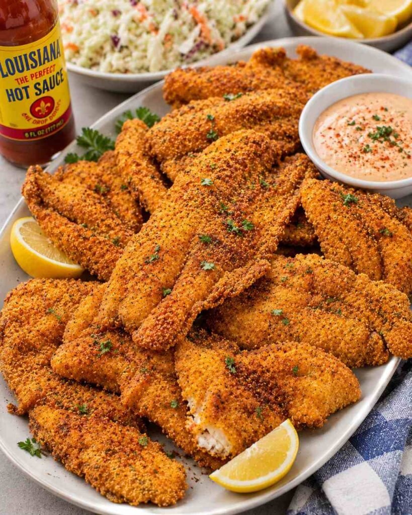 Easy Louisiana Fried Catfish – Golden and Flavorful