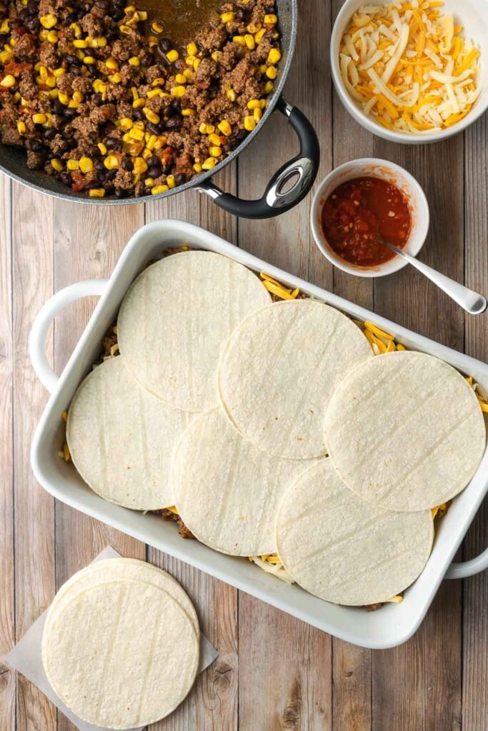 Easy Mexican Lasagna