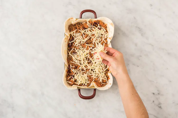 Easy Mexican Lasagna