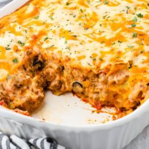 Easy Mexican Lasagna