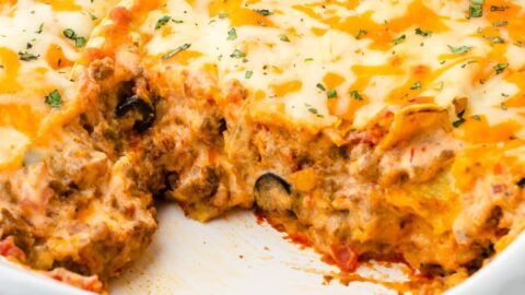 Easy Mexican Lasagna