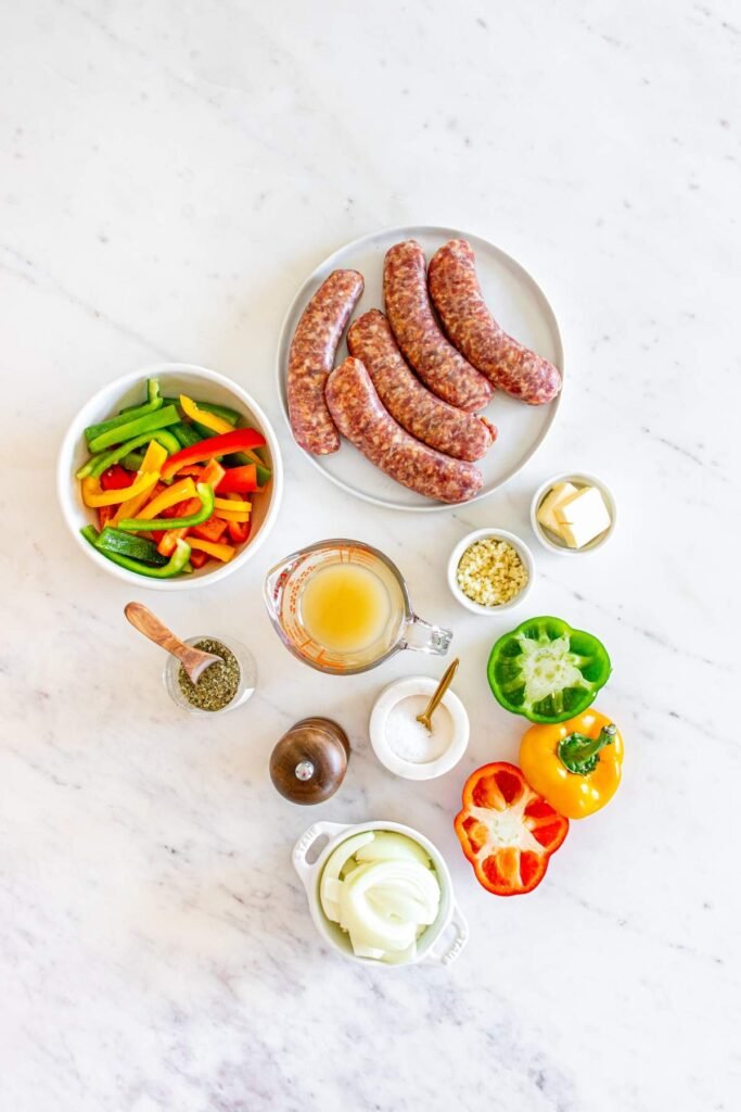 Easy Sausage and Pepper Sandwich