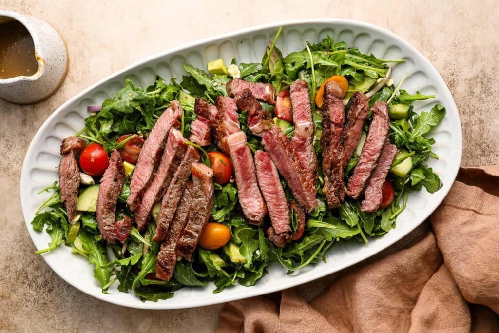 Easy Steak Salad Recipe – Juicy and Flavorful