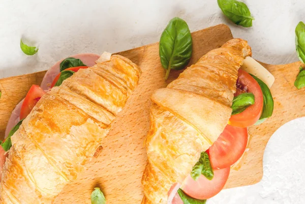 Easy Tuna Salad Croissant Sandwich