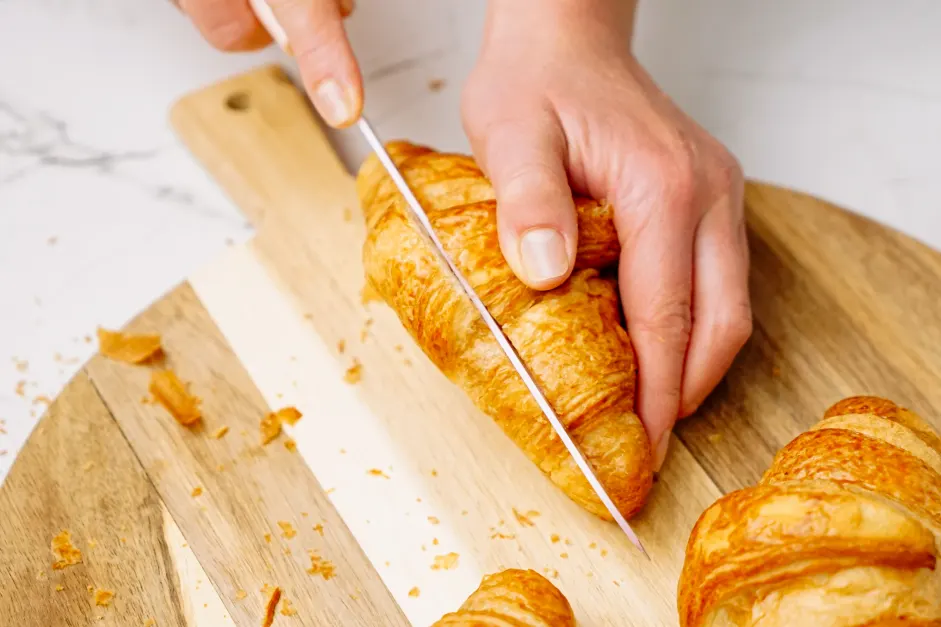 Easy Tuna Salad Croissant Sandwich