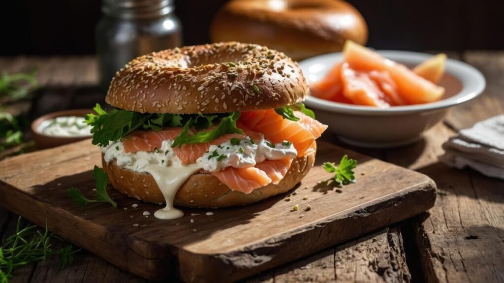 Easy and Delicious Smoked Salmon Bagels