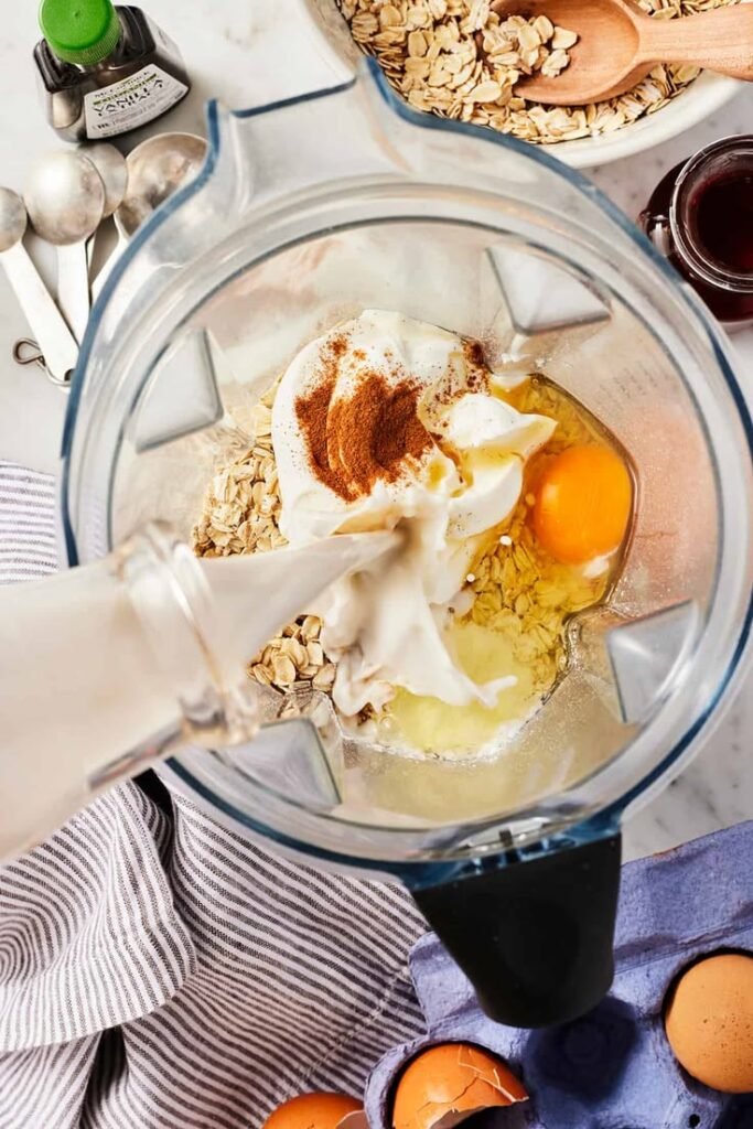 Easy and Healthy Oatmeal Protein Pancakes
