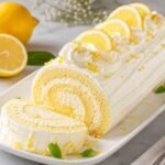 Easy Lemon Cream Roll Cake