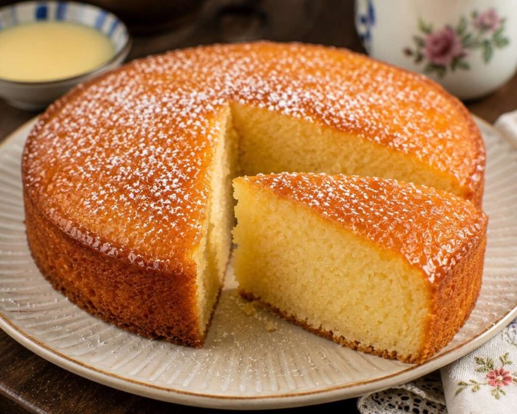Easy Moist Condensed Milk Cake