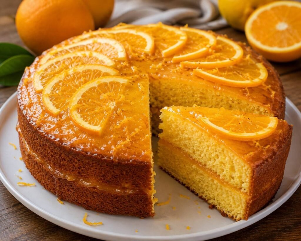Easy Orange Cake – Moist and Citrusy