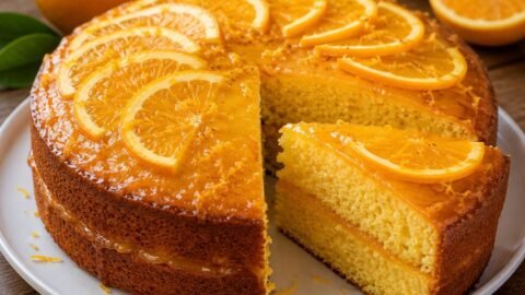 Easy Orange Cake – Moist and Citrusy