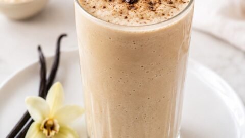 Easy Vanilla Latte Protein Smoothie