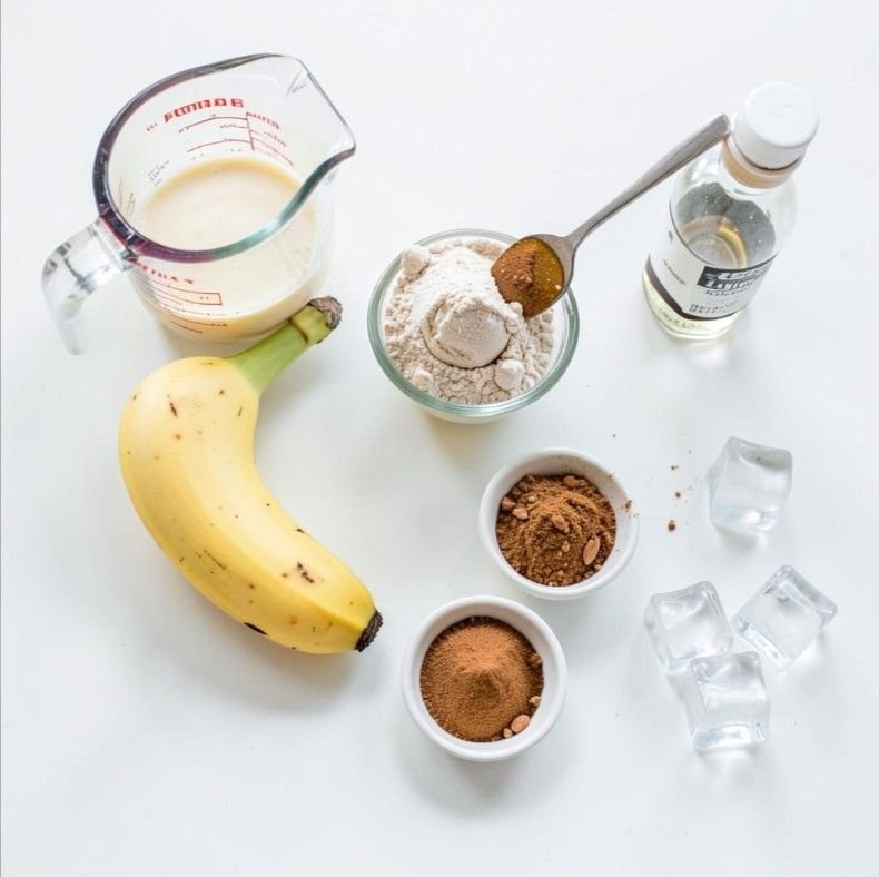 Easy Vanilla Latte Protein Smoothie