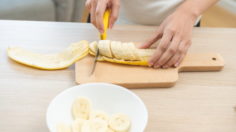 Fresh Banana Split Breakfast