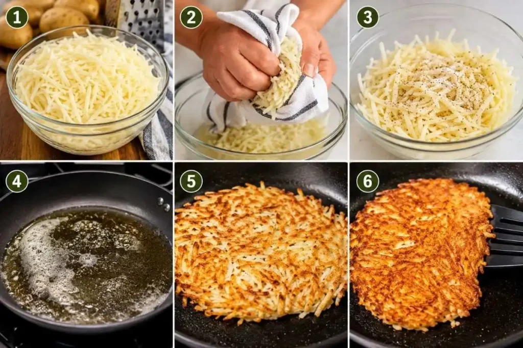 Golden Crispy Hash Browns