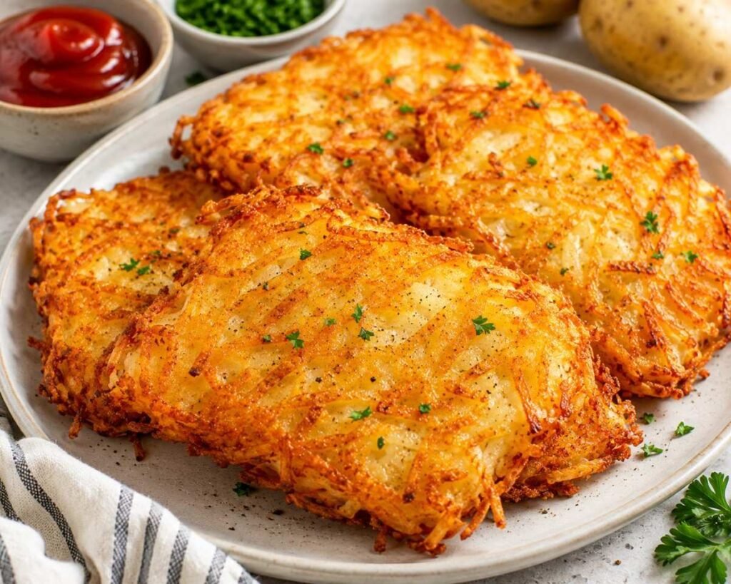 Golden Crispy Hash Browns