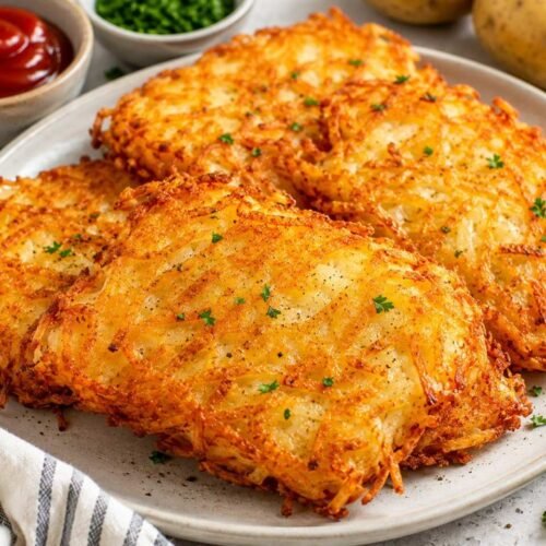 Golden Crispy Hash Browns