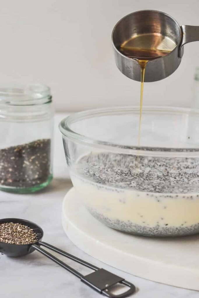 Healthy Strawberry Chia Pudding