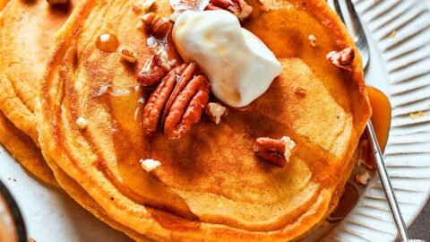 Healthy Sweet Potato Pancakes