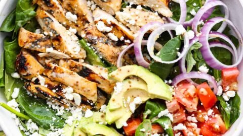 Juicy Honey Mustard Chicken Salad