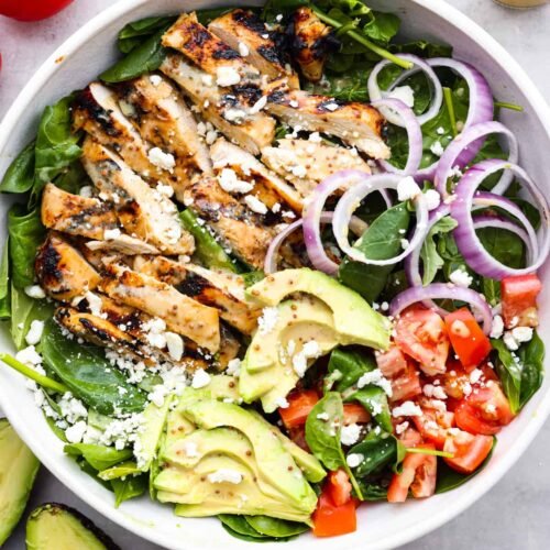 Juicy Honey Mustard Chicken Salad