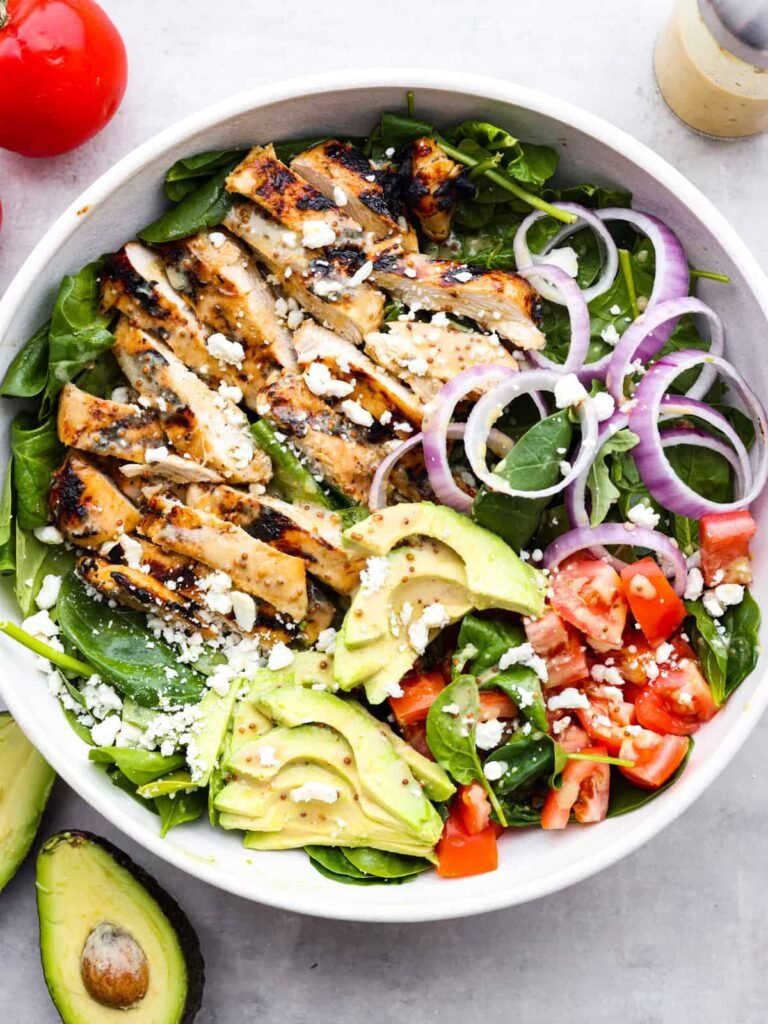 Juicy Honey Mustard Chicken Salad