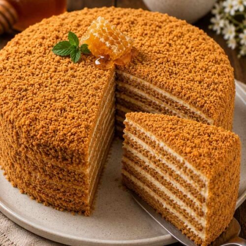 Moist Honey Cake Recipe