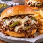 Philly Cheesesteak Sloppy Joes – Cheesy and Delicious