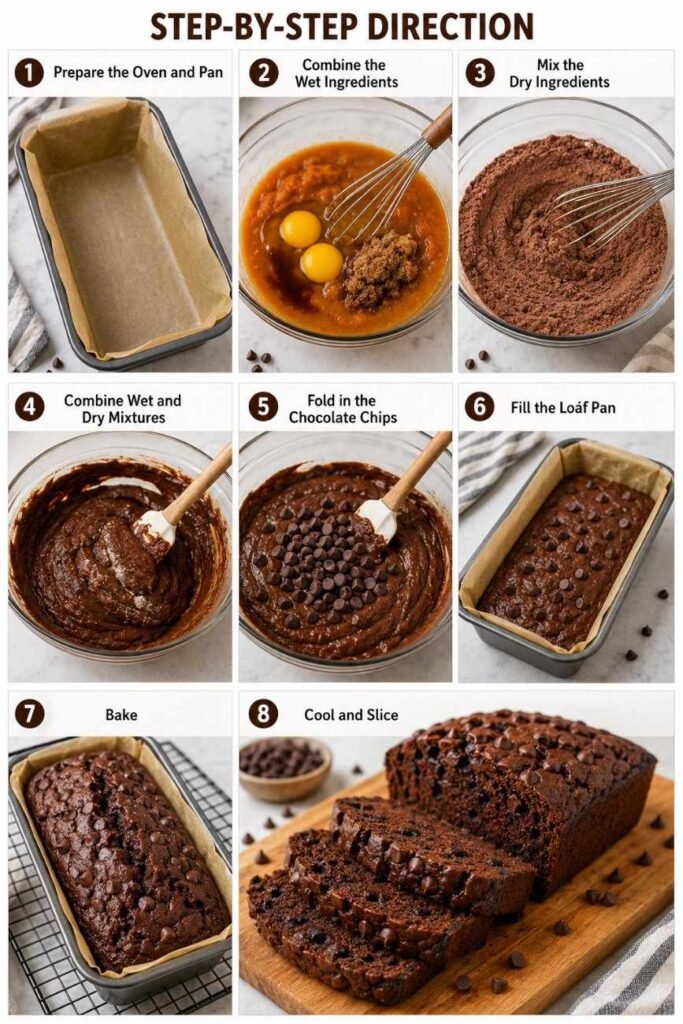 Rich Double Chocolate Pumpkin Bread