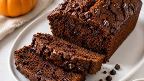 Rich Double Chocolate Pumpkin Bread