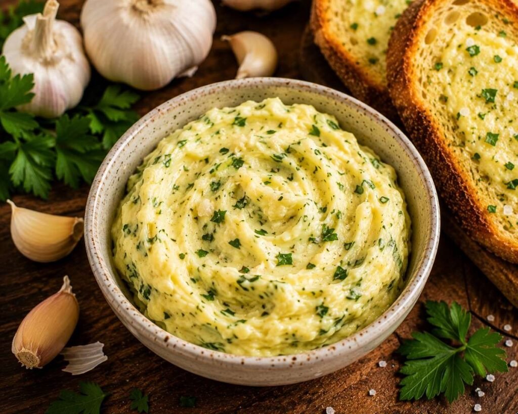 Rich Homemade Garlic Butter