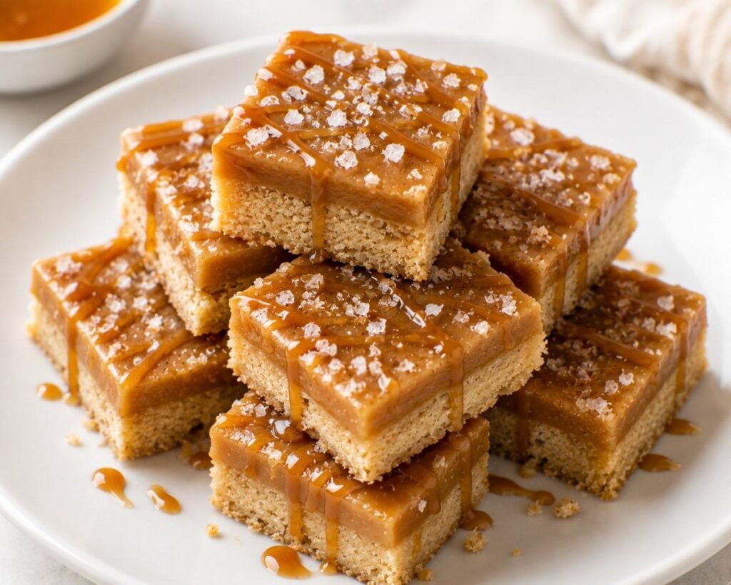 Salted Caramel Butter Bars