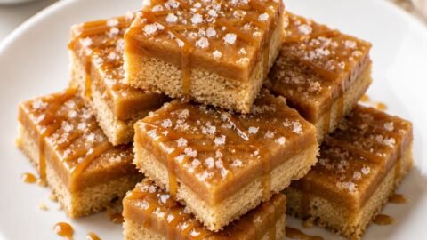 Salted Caramel Butter Bars