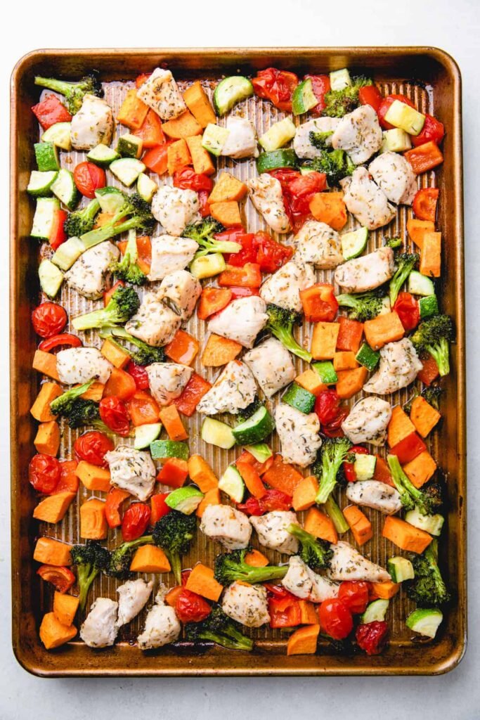 Sheet Pan Chicken and Vegetables –Healthy and Flavorful