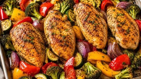 Sheet Pan Chicken and Vegetables –Healthy and Flavorful